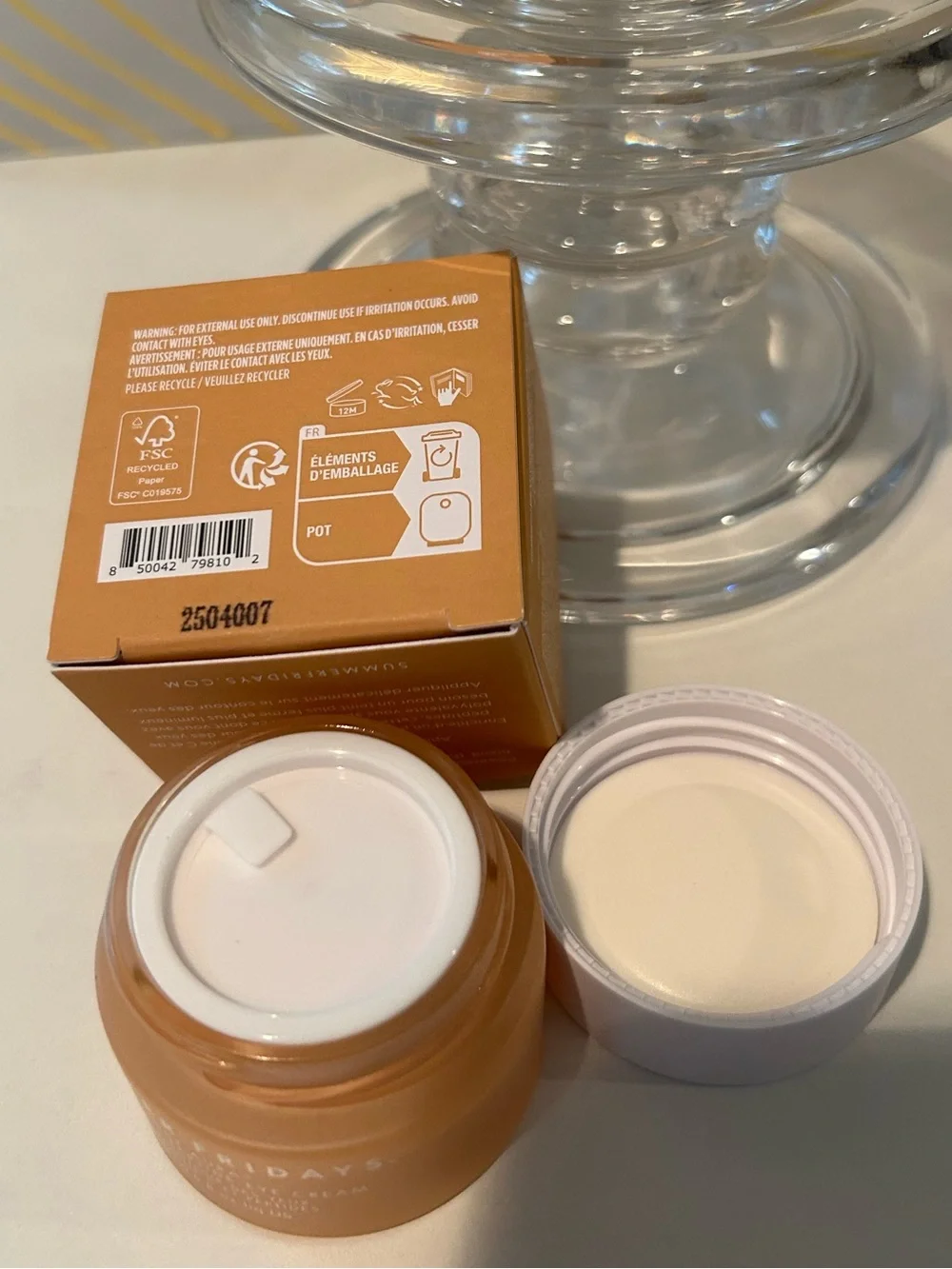 ✨ Summer Fridays Light Aura Vitamin C + Peptide Eye Cream | Full Size | NIB